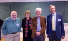 Cleve Moler, Margaret Wright, Nick Trefethen and Nick Higham (four SIAM past presidents)